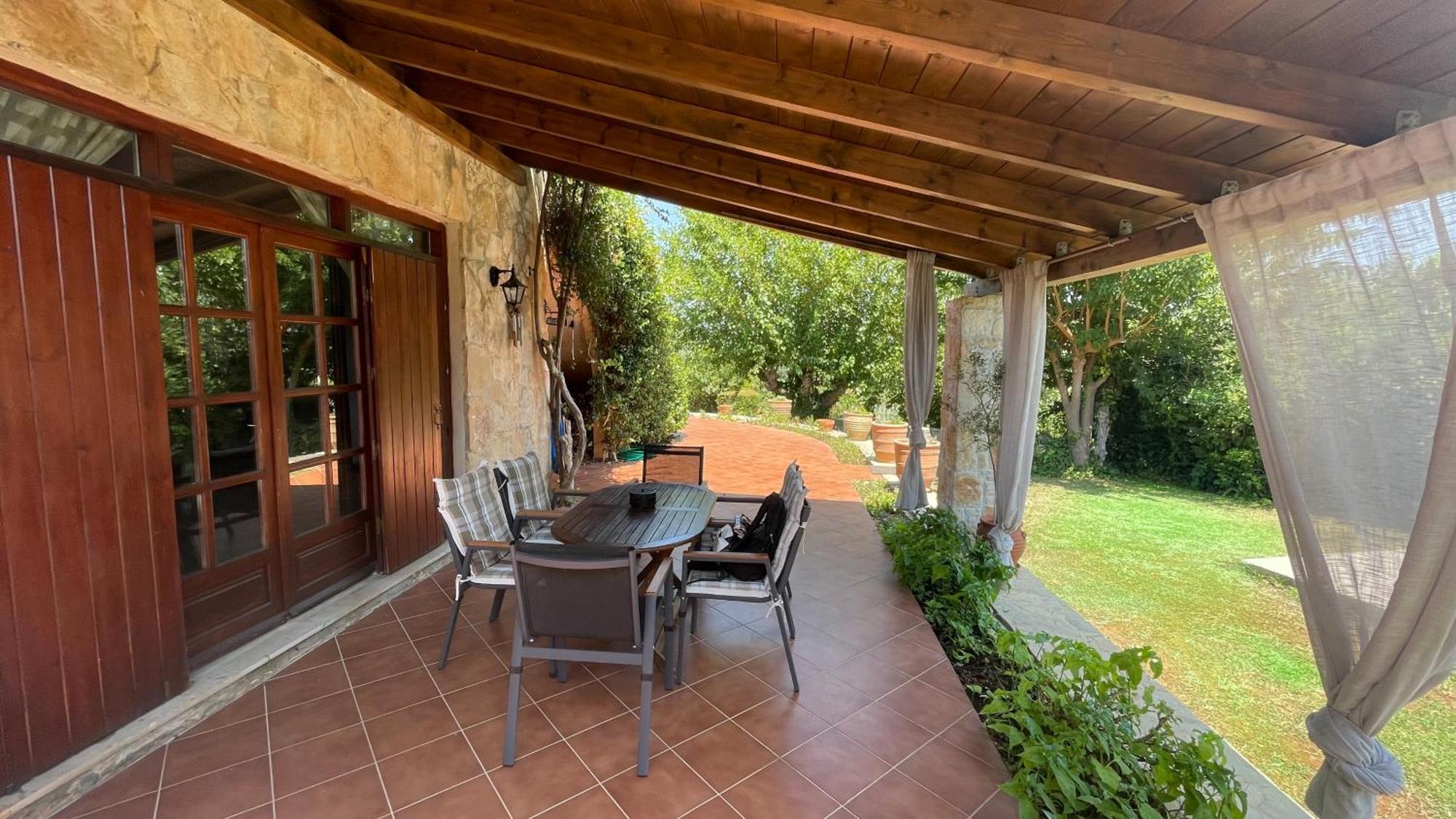 Villa Skine With Private Pool And Garden Chania  Exteriér fotografie