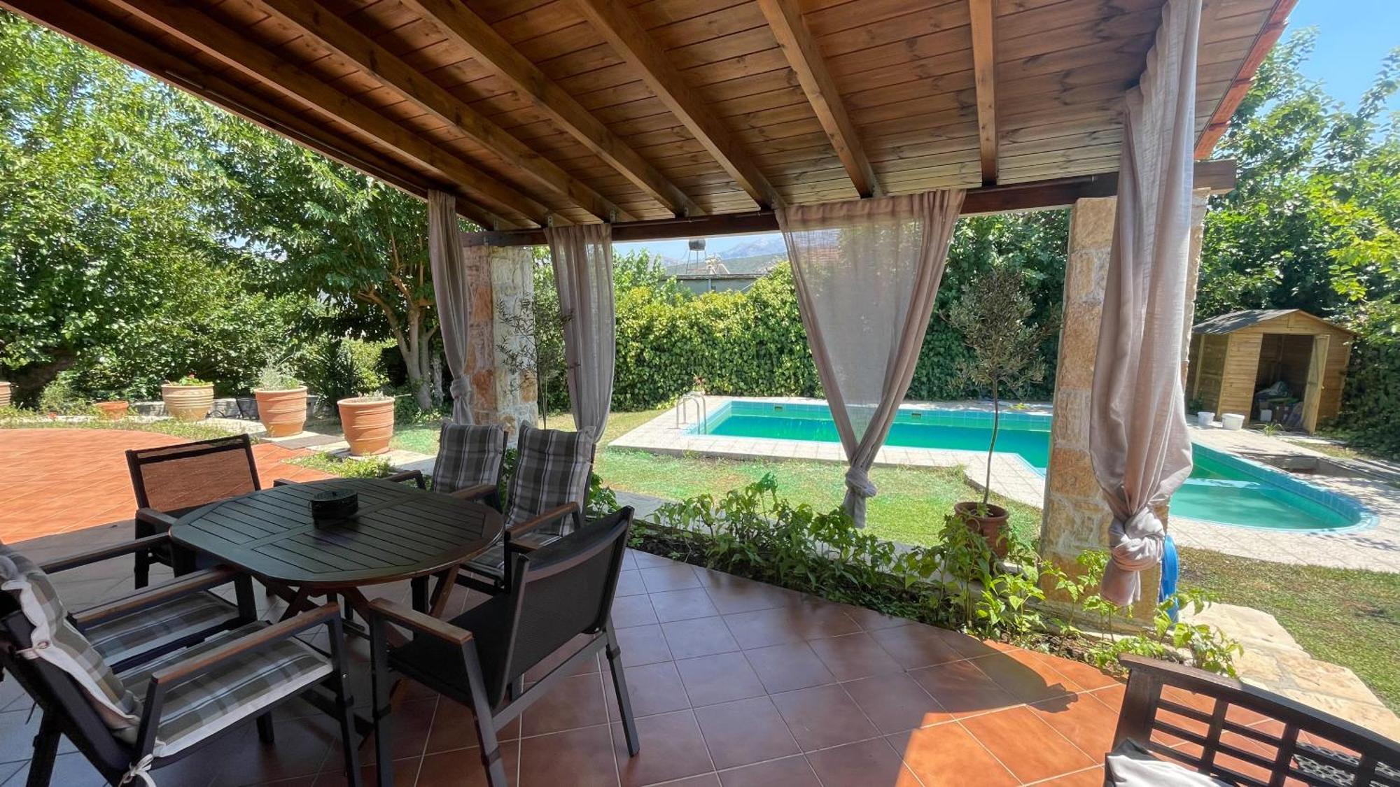 Villa Skine With Private Pool And Garden Chania  Exteriér fotografie